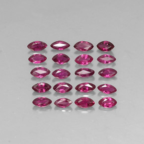  ct natürliche roter Rubin-Edelsteine, Marquise, VS-SI