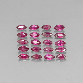  ct natürliche roter Rubin-Edelsteine, Marquise, VS-SI
