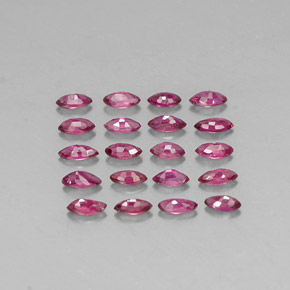  ct natürliche roter Rubin-Edelsteine, Marquise, VS-SI