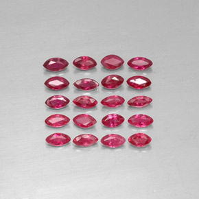  ct natürliche roter Rubin-Edelsteine, Marquise, VS-SI