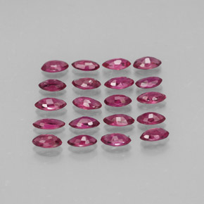  ct natürliche roter Rubin-Edelsteine, Marquise, VS-SI