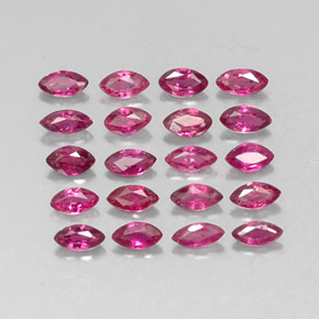  ct natürliche roter Rubin-Edelsteine, Marquise, VS-SI