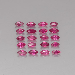 ct natürliche roter Rubin-Edelsteine, Marquise, VS-SI