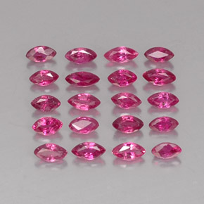  ct natürliche roter Rubin-Edelsteine, Marquise, VS-SI