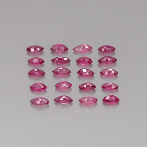  ct natürliche roter Rubin-Edelsteine, Marquise, VS-SI
