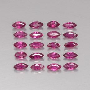 ct natürliche roter Rubin-Edelsteine, Marquise, VS-SI