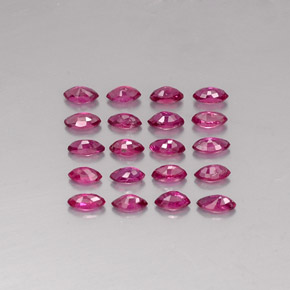  ct natürliche roter Rubin-Edelsteine, Marquise, VS-SI