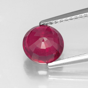 1,98 ctw natürlicher roter Rubin, Rundschliff, VS-SI