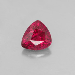 0,61 ctw natürlicher roter Rubin, Trillion, SI