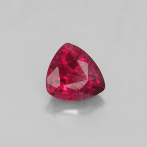 0,61 ctw natürlicher roter Rubin, Trillion, SI