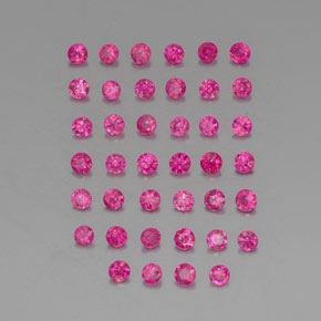  ct natürliche roter Rubin-Edelsteine, Rundschliff, VVS-VS