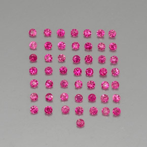  ct natürliche roter Rubin-Edelsteine, Rundschliff, VVS-VS