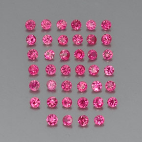  ct natürliche roter Rubin-Edelsteine, Rundschliff, VVS-VS
