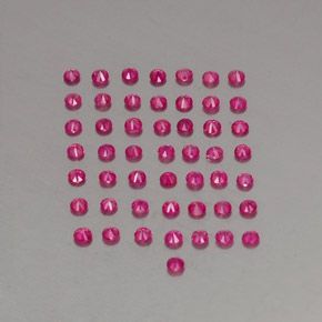  ct natürliche roter Rubin-Edelsteine, Rundschliff, VS-SI