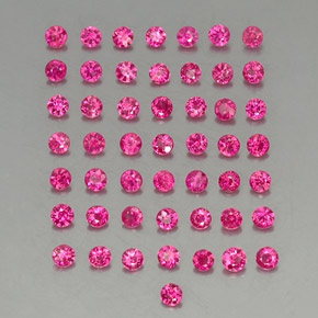 1,16 ct natürliche roter Rubin-Edelsteine, Rundschliff, VS-SI