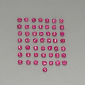 1,16 ct natürliche roter Rubin-Edelsteine, Rundschliff, VS-SI