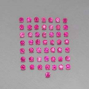  ct natürliche roter Rubin-Edelsteine, Rundschliff, VS-SI