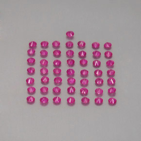 1,19 ct natürliche roter Rubin-Edelsteine, Rundschliff, VS-SI