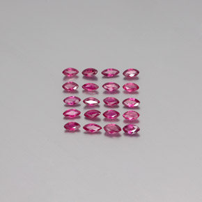  ct natürliche roter Rubin-Edelsteine, Marquise, VS-SI
