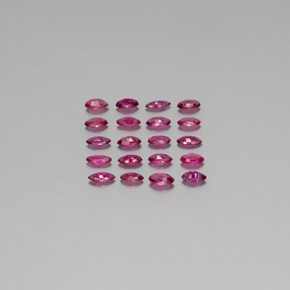  ct natürliche roter Rubin-Edelsteine, Marquise, VS-SI