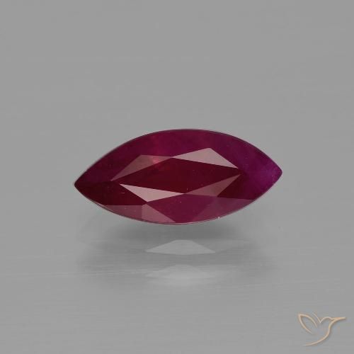 1.90ct Natürlicher tiefrot Rubin, Marquise, VS-SI