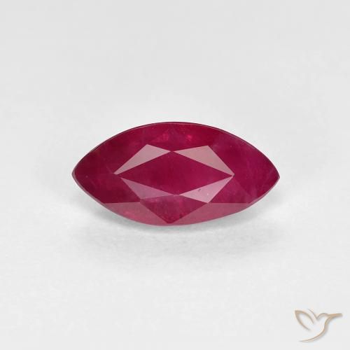 1.11ct Natürlicher Tiefes Weinrot Rubin, Marquise, VS-SI