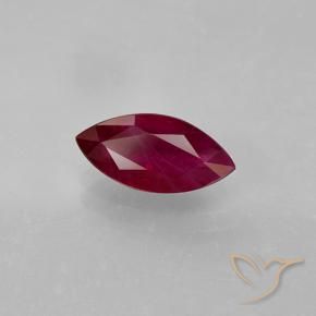 9,17 ctw natürlicher Mittelrot Rubin, Marquise, VS-SI