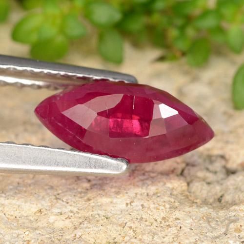 9,17 ctw natürlicher Rosaig-rot Rubin, Marquise, VS-SI