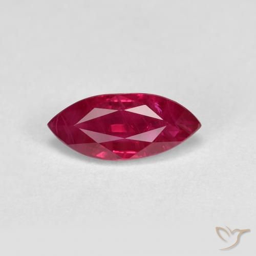 1.14ct Natürlicher Mittelrot Rubin, Marquise, VS-SI