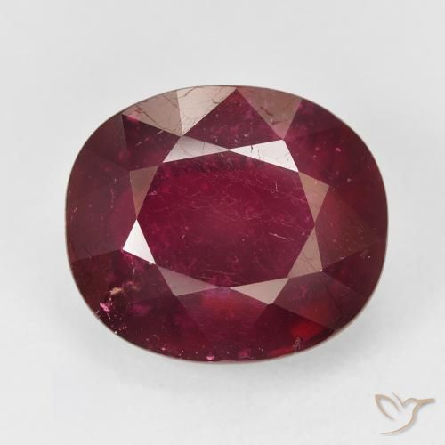 17.06ct Natürlicher tiefrot Rubin, Oval, VS-SI