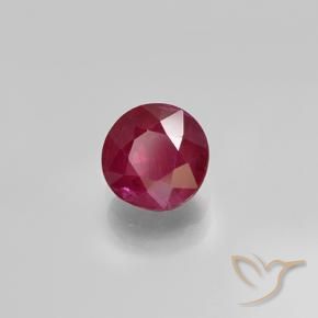 9,17 ctw natürlicher Tiefes rötliches Rosa Rubin, Runden, VS-SI