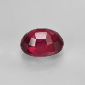 2,09 ctw natürlicher roter Rubin, Oval Schliff, VS-SI