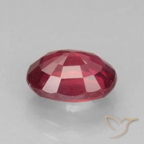 9,17 ctw natürlicher Johannisbeere Rot Rubin, Oval, VS-SI