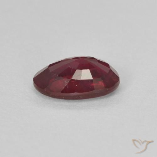 9,17 ctw natürlicher Weinrot Rubin, Oval, VS-SI