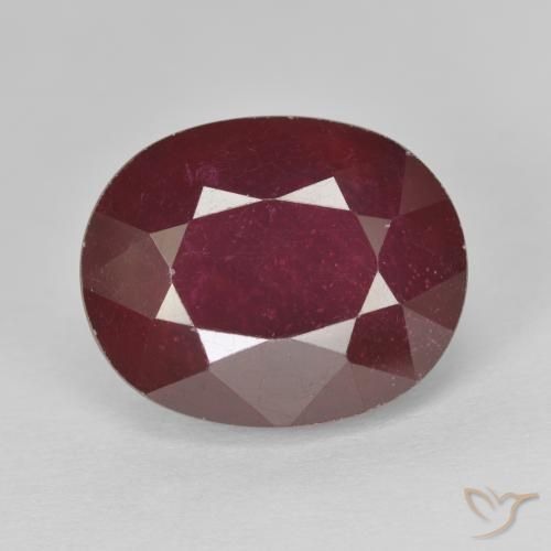 11.50ct Natürlicher Weinrot Rubin, Oval, VS-SI