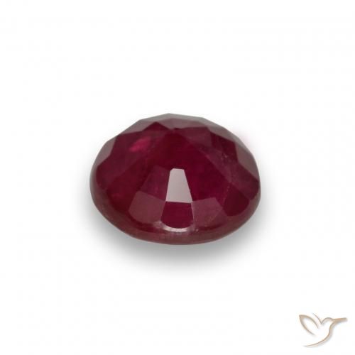 9,17 ctw natürlicher Weinrot Rubin, Runden, VS-SI