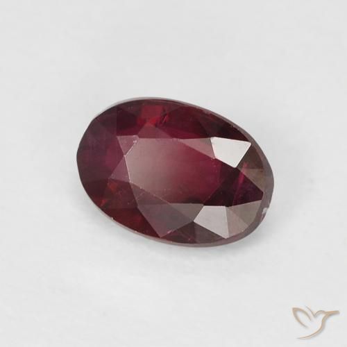 9,17 ctw natürlicher Mittelrot Rubin, Oval, VS-SI