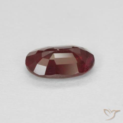 9,17 ctw natürlicher Weinrot Rubin, Oval, VS-SI
