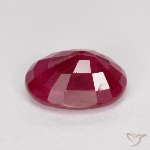 9,17 ctw natürlicher rötlich-rosa Rubin, Oval, VS-SI