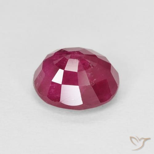 9,17 ctw natürlicher rötlich-rosa Rubin, Oval, VS-SI