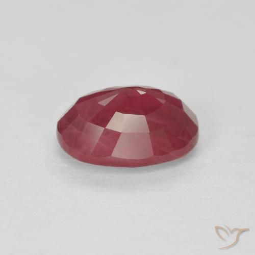 9,17 ctw natürlicher Rosaig-rot Rubin, Oval, VS-SI