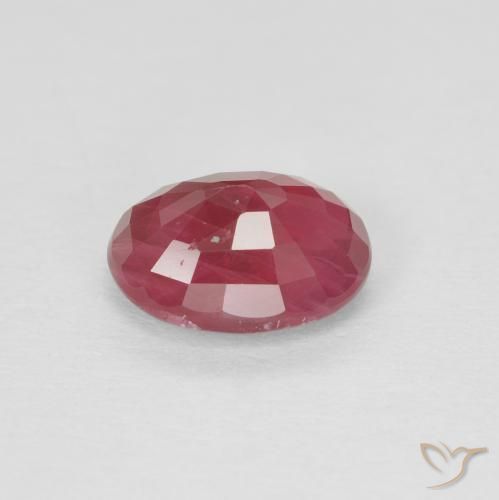 9,17 ctw natürlicher Rosaig-rot Rubin, Oval, VS-SI