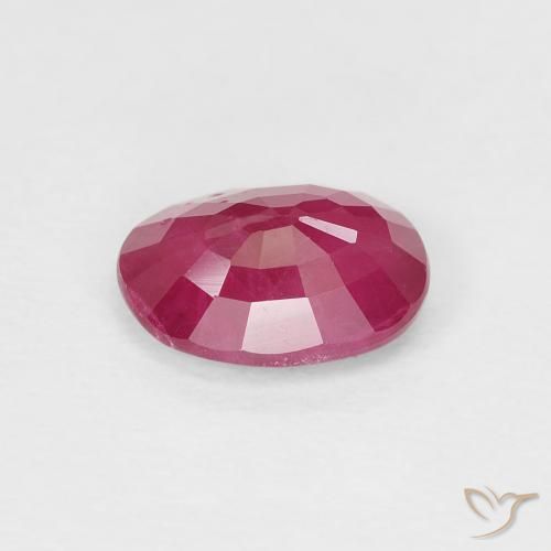 9,17 ctw natürlicher Medium Dark-Red Rubin, Oval, VS-SI