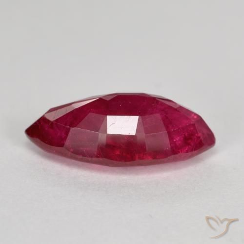 9,17 ctw natürlicher Tiefes rötliches Rosa Rubin, Marquise, SI