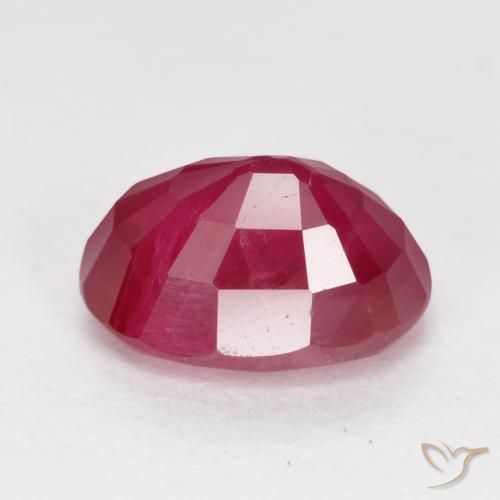 9,17 ctw natürlicher Mittelrot Rubin, Oval, VS-SI