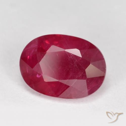 9,17 ctw natürlicher Marmelade Rot Rubin, Oval, VS-SI