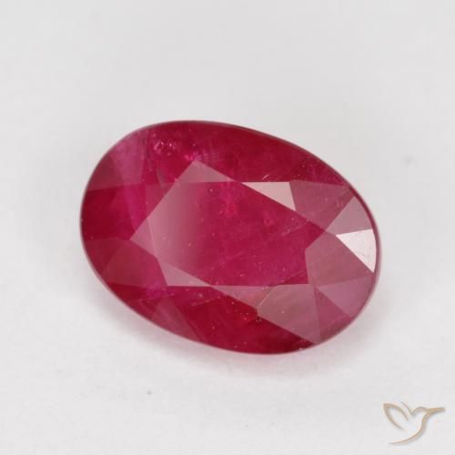 9,17 ctw natürlicher Marmelade Rot Rubin, Oval, VS-SI