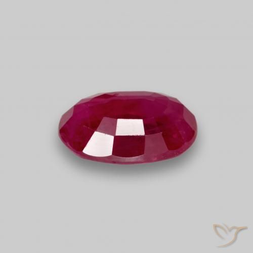 9,17 ctw natürlicher Mittelrot Rubin, Oval, VS-SI