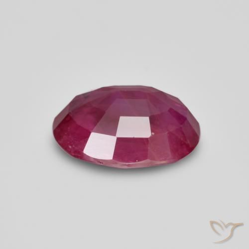 9,17 ctw natürlicher Rosaig-rot Rubin, Oval, SI
