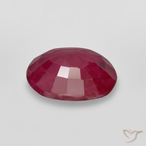 9,17 ctw natürlicher Marmelade Rot Rubin, Oval, SI